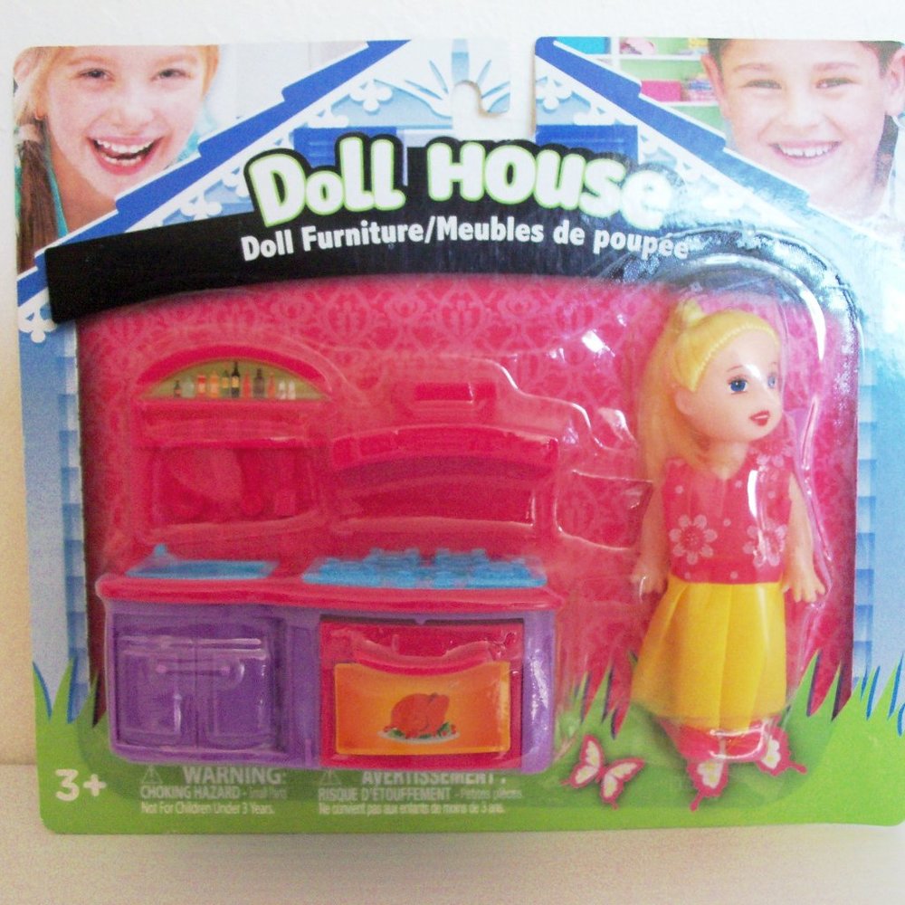 Doll house furniture/kitchen (#EV1276)